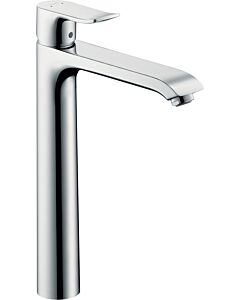 hansgrohe Metris 260 Waschtisch Armatur 31082000 chrom, für Waschschüsseln, mit Ablaufgarnitur