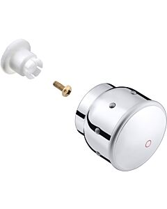 hansgrohe handle for Mondial hot water side 15292490 white / gold look