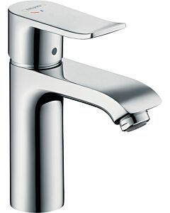 hansgrohe Metris 110 Waschtisch Armatur 31121000 chrom, mit Kaltwasser in Mittelposition