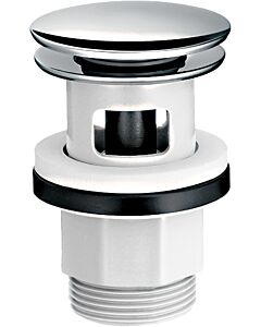 Hansgrohe Push Open Ablaufgarnitur 50105000 chrom, glasfaserverstärkter Kunststoff
