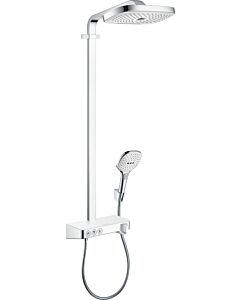 hansgrohe Raindance Select Showerpipe 27127000 E300 3jet, chrom, mit ShowerTablet