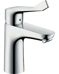 hansgrohe Focus Care Waschtischarmatur 31915000 ComfortZone 100, extra langer Hebel, ohne Ablauf