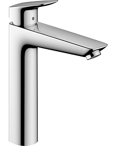 hansgrohe Logis 190 Waschtisch Armatur 71090000 chrom, Höhe 289 mm, Zugstangen Ablaufgarnitur
