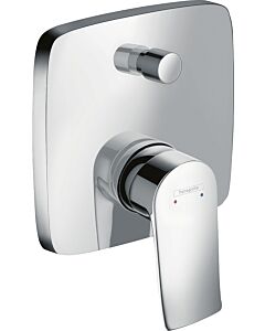 hansgrohe Metris Wannen Armatur 31454000 Unterputz Armatur, chrom