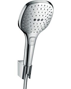 hansgrohe Raindance Select E120 set de bain 26700000 chromé , support de douche et flexible 125 cm