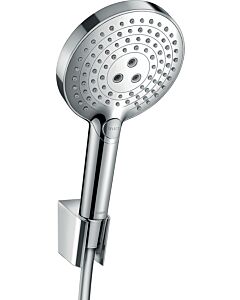 hansgrohe Raindance Select S120 Wannenset 26701000 chrom, Brausehalter und Schlauch 125 cm