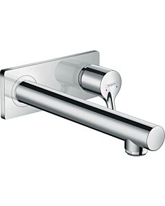 hansgrohe Talis S Fertigmontageset 72111000 Unterputz, Wandmontage, verchromt, Ausladung 225mm