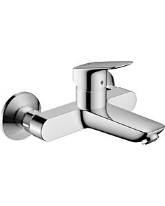 hansgrohe Logis Wand Waschtischarmatur 71225000 chrom, Wandmontage, Ausladung 194 mm