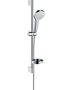 hansgrohe Croma Select S 110 Vario Brauseset 28170400 110 mm, mit Handbrause, Brauseschlauch, weiß/chrom