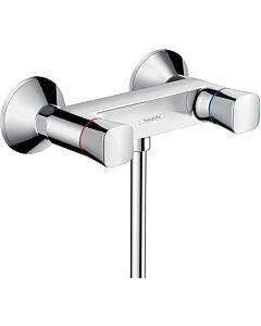 hansgrohe Logis Brausearmatur 71263000 Aufputz, chrom, 2 Griffarmatur