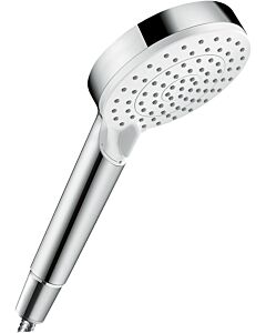 hansgrohe Crometta Vario Handbrause 26332400 weiss chrom, EcoSmart 9 l, Brausekopf 100 mm