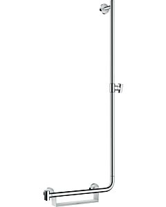 hansgrohe Unica Brausestange 26404400 1100mm, weiß/chrom, rechts