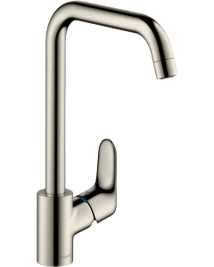 hansgrohe Focus Mitigeur d&#39;évier M41 260 31821800 1jet, aspect inox