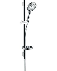 set de douche hansgrohe Raindance Select 26630000 S 120, chromé , avec barre de douche Unica 65 cm