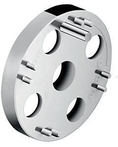 hansgrohe Fliesenausgleichsscheibe hellgrau, 0,7 cm, für Unica S