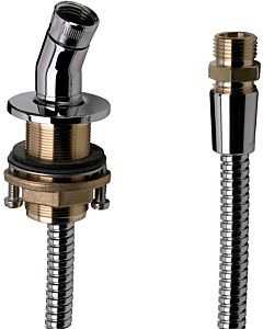 hansgrohe Wannenrand Brausehalter 28307000 Schlauch 2 m, DN15, chrom