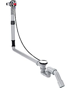 hansgrohe Grundkörper Exafill S 58116180 mit Ab- und Überlaufgarnitur (Sonderwannen)