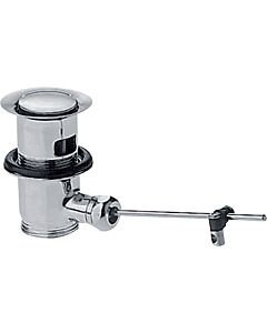 hansgrohe Axor waste set 51302250 with pull rod, for basin/bidet mixer, brushed gold optic