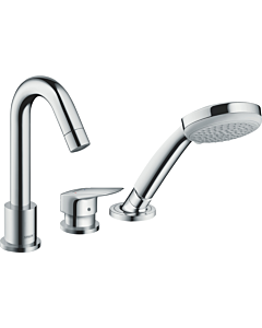 hansgrohe Logis 3-Loch Wannenrandmischer 71310000 chrom