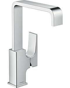 Hansgrohe Metropol 230 Waschtischarmatur 32511000 chrom, Zungengriff, Push-Open Ablaufgarnitur