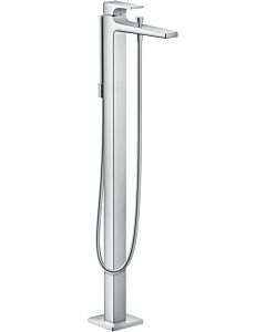 hansgrohe Metropol Wannenarmatur 32532000 chrom, bodenstehend, mit Zungengriff