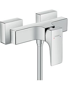 Hansgrohe Metropol Brausearmatur 32560000 chrom, mit Zungengriff, Aufputz