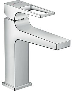 hansgrohe Metropol 110 Waschtischarmatur 74506000 chrom, Bügelgriff, mit Zugstanden-Ablaufgarnitur