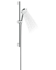 hansgrohe Crometta Vario set de douche 26555400 blanc chromé , vert 6 l / min, tige de 65 cm