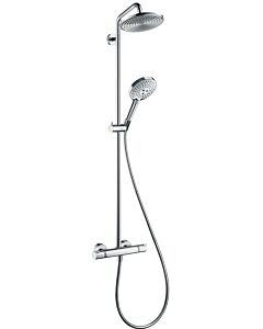 hansgrohe Raindance Select 240 Showerpipe 27117000 mit Brausearm 450 mm, chrom, für Badewanne