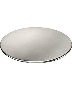 hansgrohe Ablaufblende 40952800 Edelstahl, für Edelstahlspülen mit 3 1/2" Korbventil
