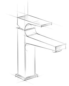 hansgrohe Metropol 110 Waschtischarmatur 32507000 chrom, Push-Open Ablaufgarnitur