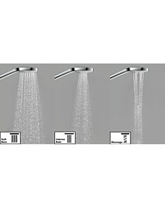 hansgrohe Croma Select E Multi Handbrause 26811400 weiss chrom, EcoSmart, DN15, Brausekopf Ø110mm