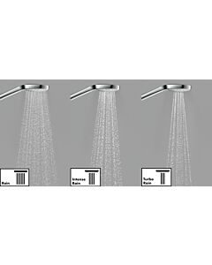 hansgrohe Croma Select S Vario Handbrause 26803400 weiss chrom, EcoSmart 9 l, DN15, Brausekopf Ø110mm