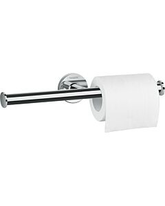Hansgrohe Logis Universal Reservehalter 41717000 Messing, für 2 Papierrollen, chrom