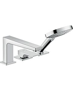 Hansgrohe Metropol 3-Loch Wannenarmatur 32550000 chrom, mit Zungengriff