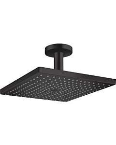 hansgrohe Raindance E Duschkopf 26251670 mit Deckenanschluss, 1jet, 9 l/min, schwarz matt