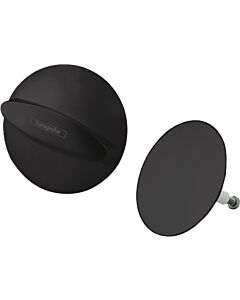 hansgrohe Flexaplus décoration match0 58185670 noir mat, bonde / trop-plein