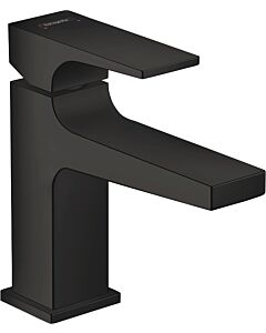 hansgrohe Metropol single-lever basin mixer 32500670 projection 127mm, push-open waste set, matt black