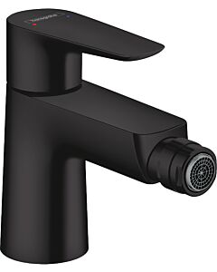 hansgrohe Talis E Bidet-Einhebelmischer 71720670 mattschwarz, mit Ablaufgarnitur