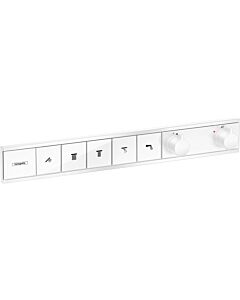 hansgrohe RainSelect thermostat 15384700 blanc mat, 5x consommateurs, encastré