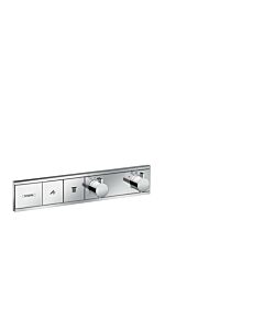 hansgrohe RainSelect thermostat 15380000 chromé , 2x consommateur, chromé