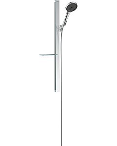hansgrohe Rainfinity Brauseset 27672000 Brausekopf 130mm, Brausestange 90cm, 9 l/min, chrom