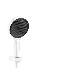 hansgrohe Rainfinity Brausehalterset 26852700 3jet, Brausekopf 130mm, Brauseschlauch 125cm, mattweiß