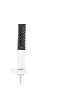 hansgrohe Rainfinity Brausehalterset 26856700 1jet, Brausekopf 100mm, Brauseschlauch 160cm, mattweiß
