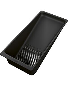 hansgrohe encastrable match0 40963000 F14, tamis multifonction, noir mat