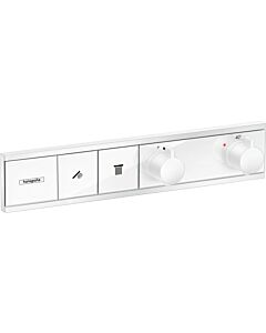 hansgrohe RainSelect thermostat 15380700 blanc mat, 2x consommateur, dissimulé