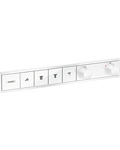 hansgrohe RainSelect 15382700 blanc mat, thermostat, 4x consommateur, montage encastré