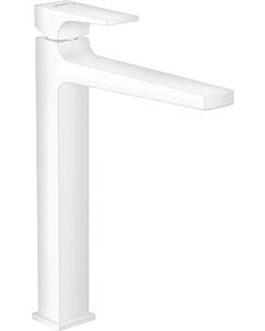 hansgrohe Metropol single lever basin mixer 32512700 projection 204 mm, push-open waste set, matt white