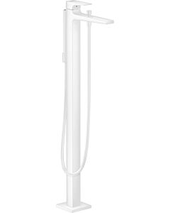 hansgrohe Metropol 32532700 single lever bath mixer, floor-standing, projection 235 mm, matt white
