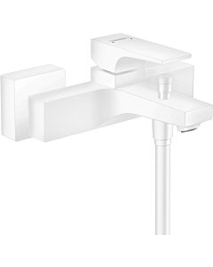 hansgrohe Metropol single lever bath mixer 32540700 exposed, projection 180 mm, matt white